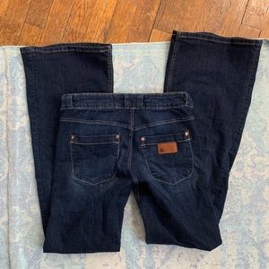 H&M flary dark jeans